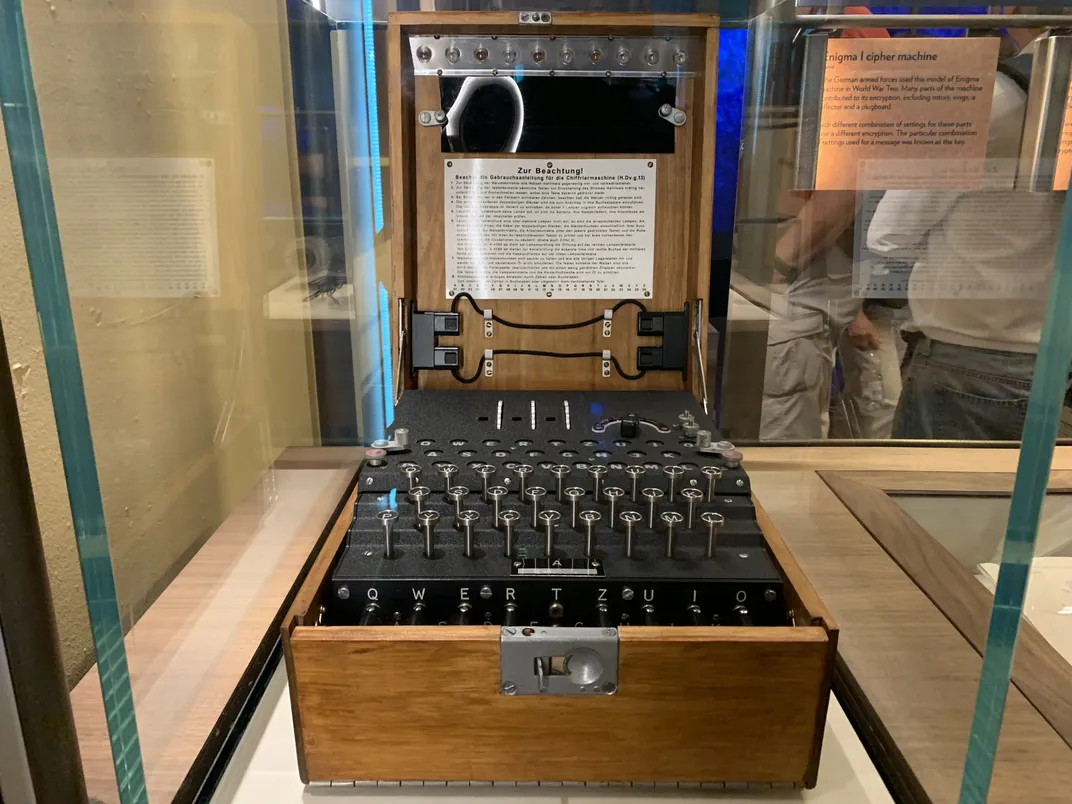 Enigma code breaker. Credit: Sharon Boyle