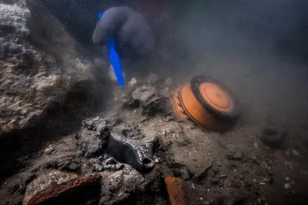 Researchers excavating the sunken ruins of Thônis-Heracleion have discovered an array of archaeological treasures.
