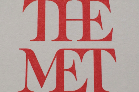 The Metropolitan Museum of Art's new logo.