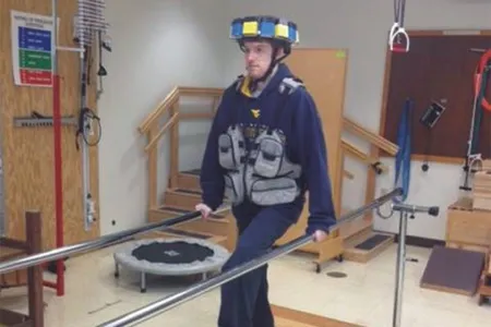 The device can scan the brain while a person walks.