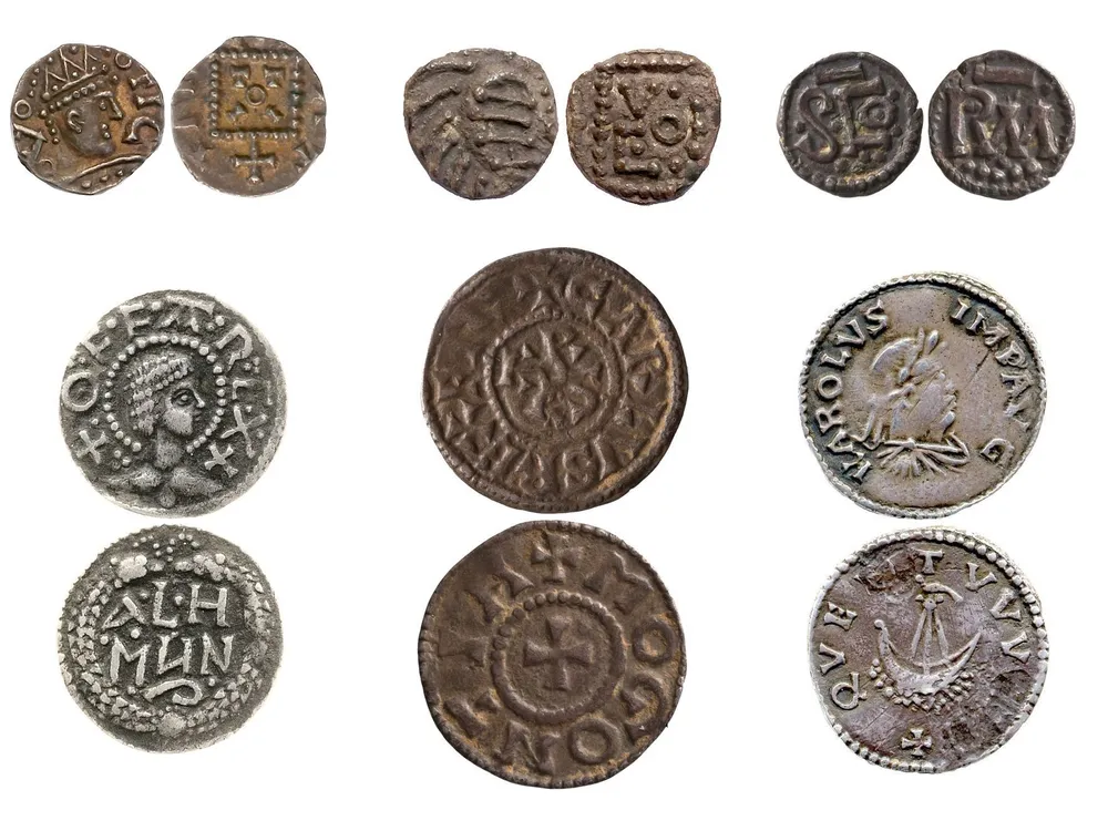 Medieval English Coins Were Made With Melted Byzantine Silver image