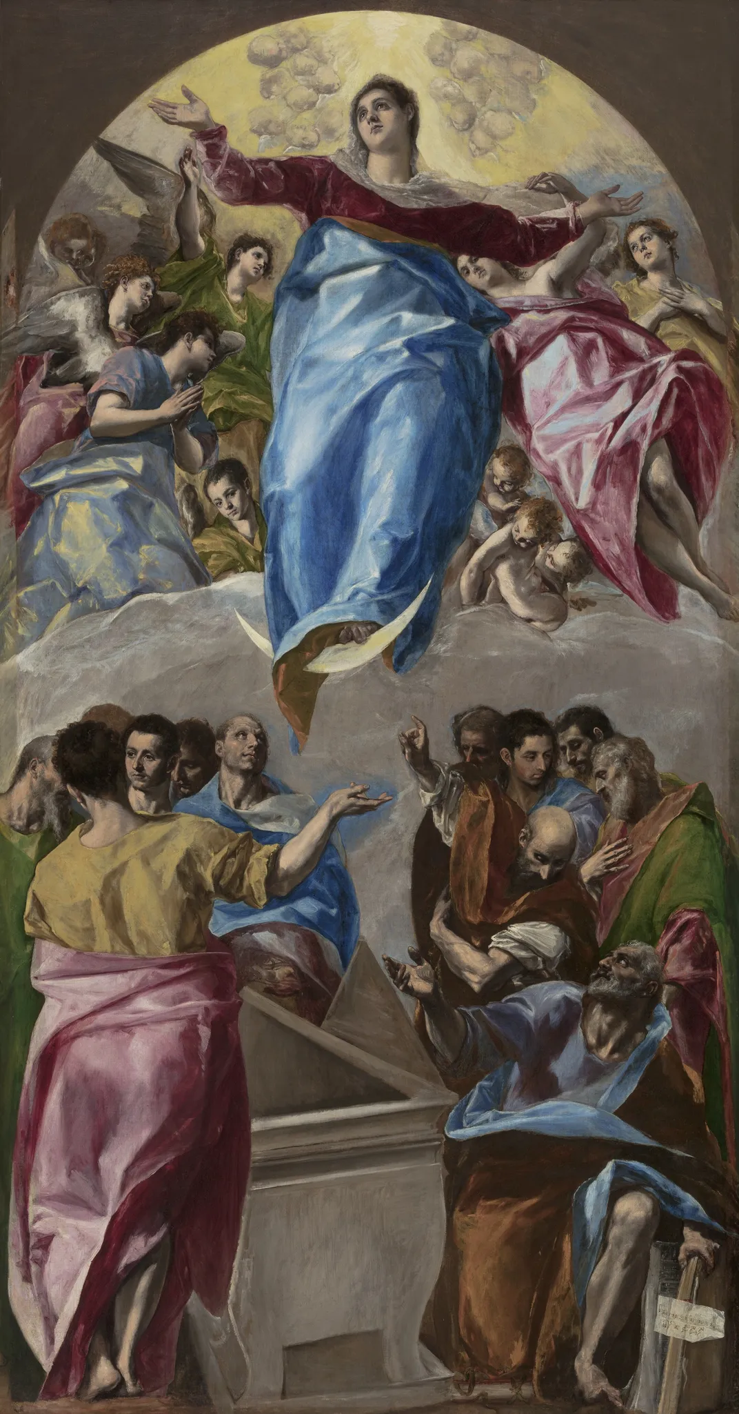 <I>The Assumption of the Virgin</I> by El Greco