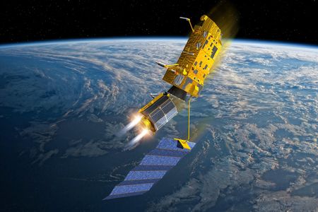 Slated for launch in 2024, Europe’s e.deorbit mission (artist’s concept) will collect the biggest and most troublesome pieces of space junk.