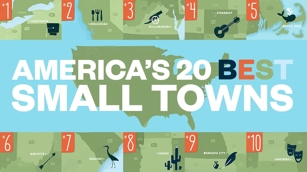The 20 Best Small Towns to Visit in 2014