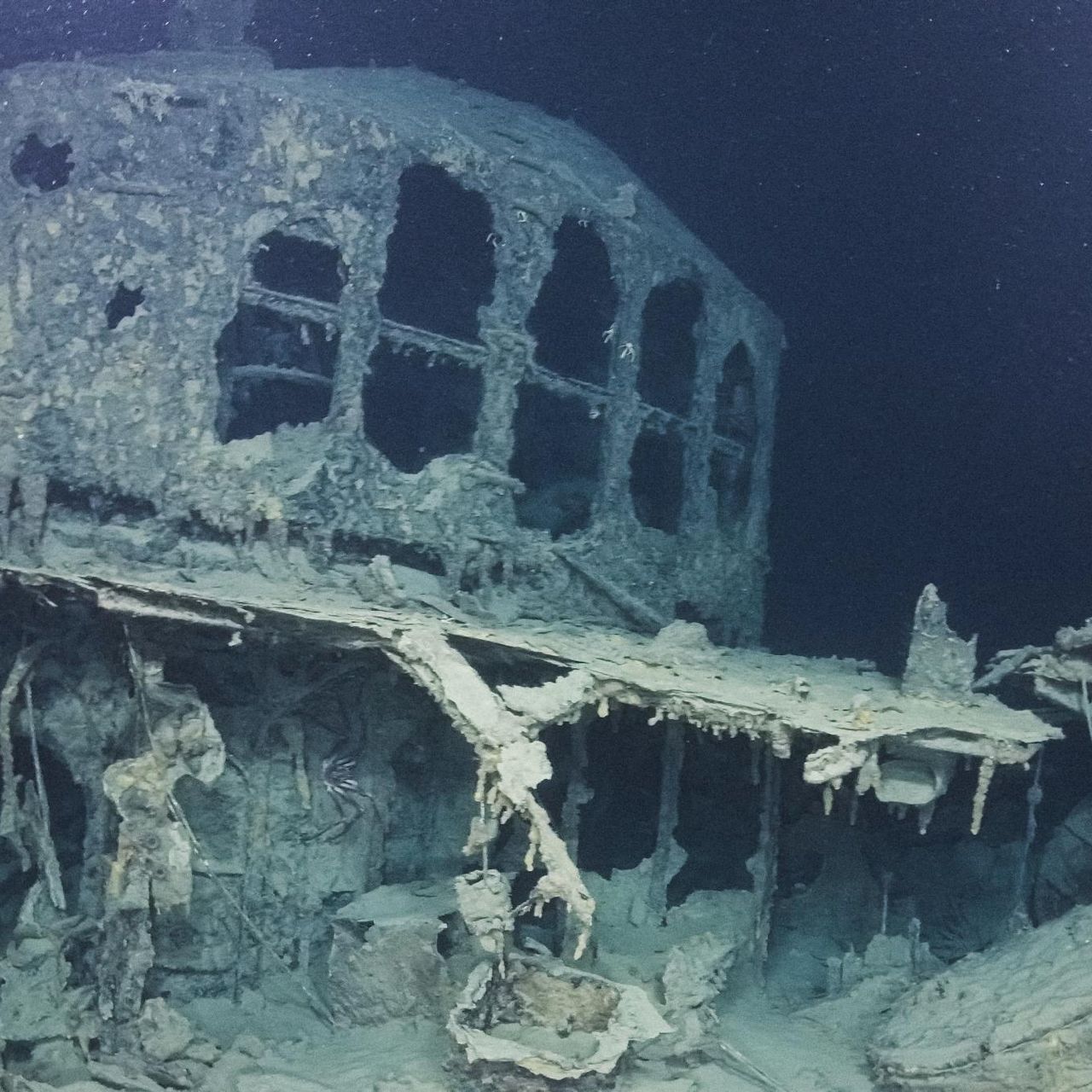Underwater Archaeologists Capture Photos of Japanese Warship That