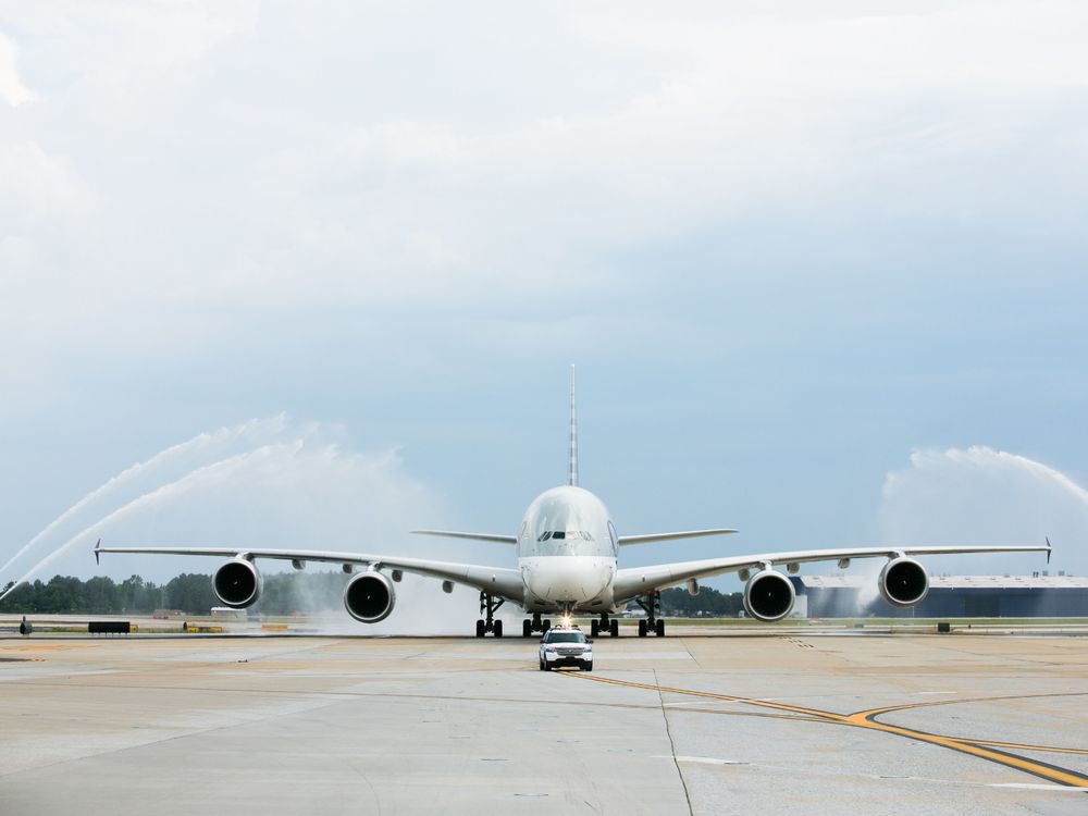 Qatar ATL First Flight