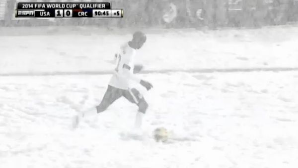It Snowed So Hard During This Soccer Game That Costa Rica Wants a Rematch With the U.S.