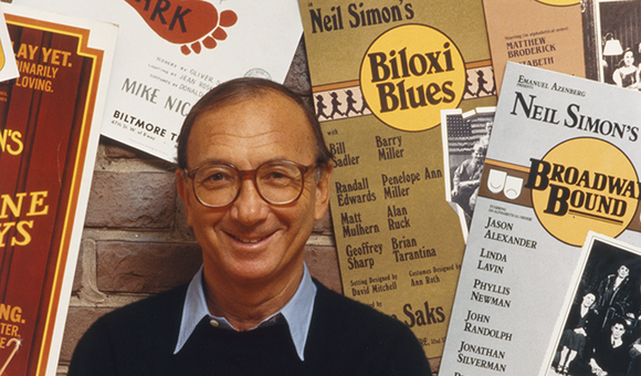 Neil Simon by David Hume Kennerly, 1986. National Portrait Gallery, Smithsonian Institution; Gift of Time magazine; © David Hume Kennerly