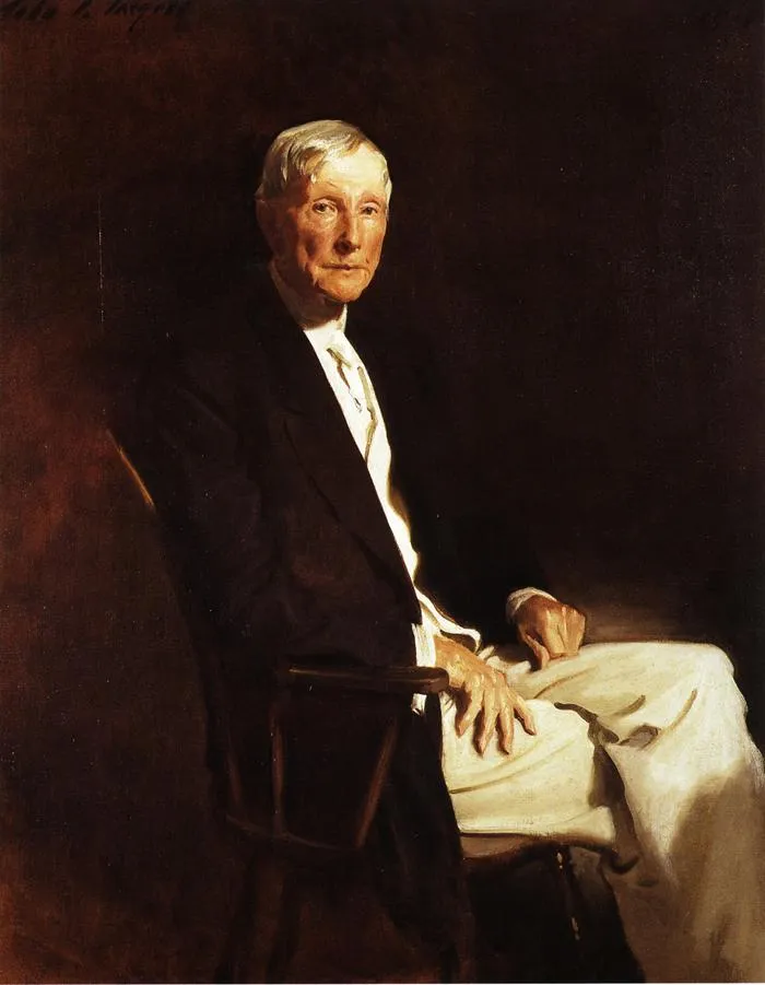 John D. Rockefeller, Sr.  National Portrait Gallery