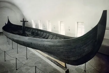 Gokstad ship at the Viking Ship Museum in Oslo