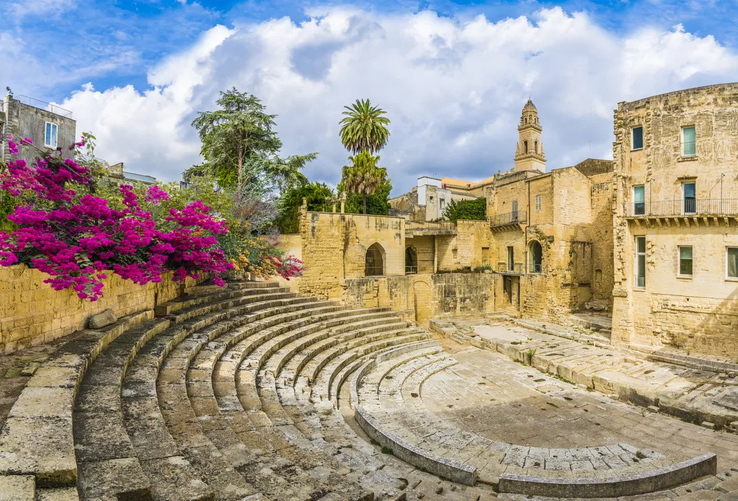 Roman theater, Lecce