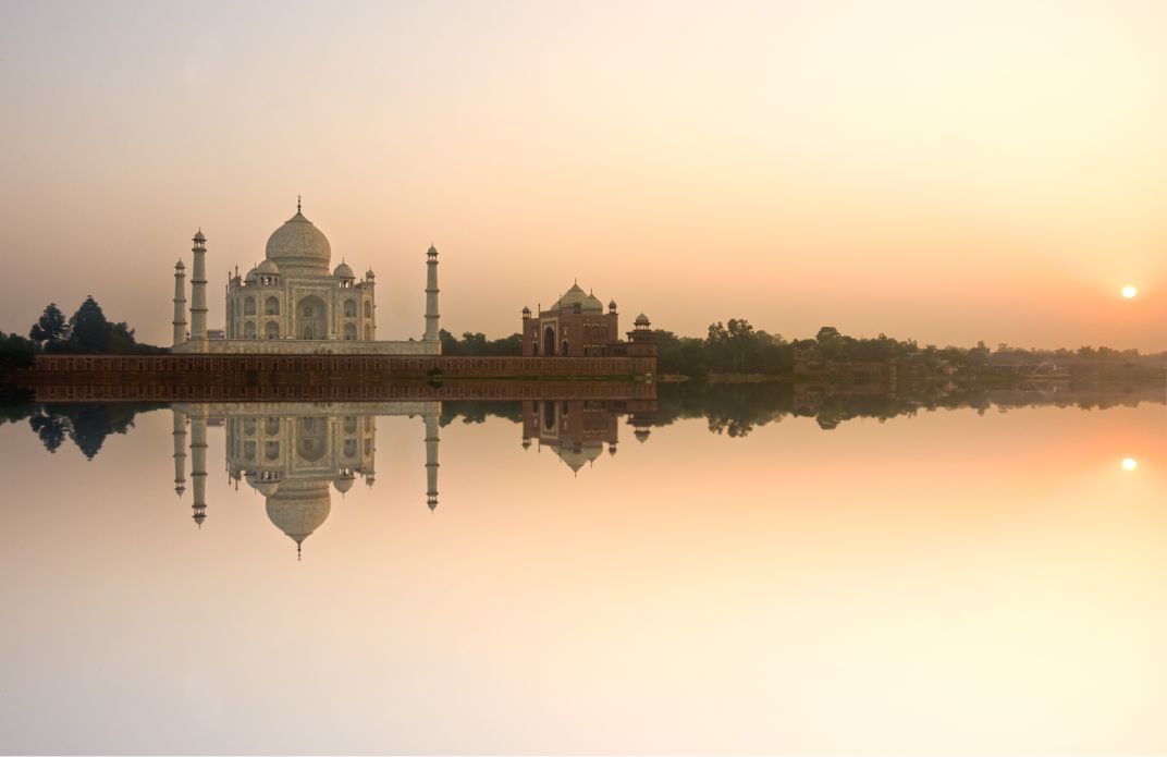 The ethereal Taj Mahal