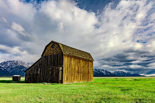 Barn in the Tetons thumbnail