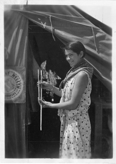 Bertha Pallan has been referred to as the first female Native American archaeologist.