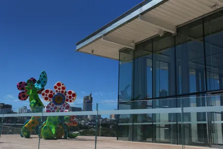 The stunning Sydney Modern Project is the modern leg of the Art Gallery of New South Wales in Australia.