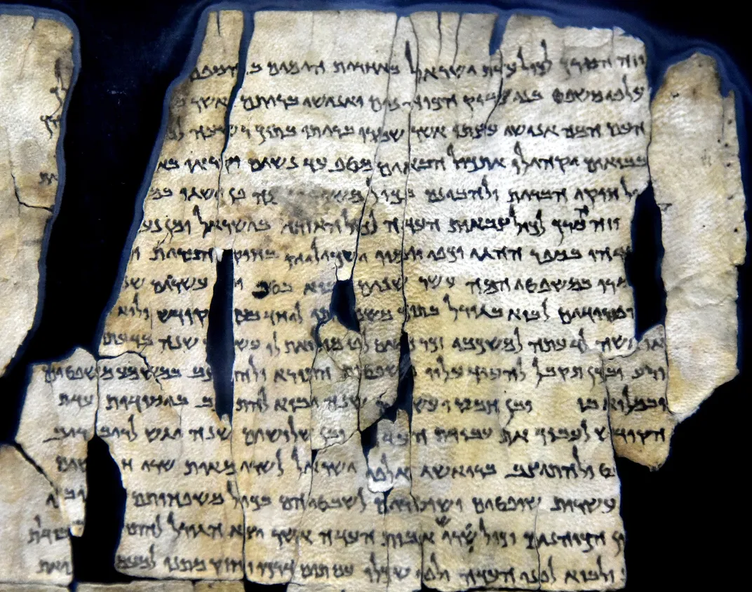 Fragments from the Dead Sea Scrolls