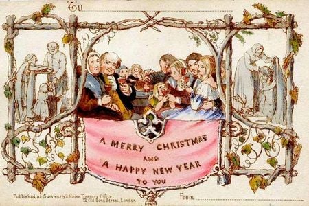 The first Christmas Card