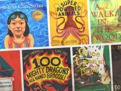 This year's titles include <em>100 Mighty Dragons All Named Broccoli</em>, <em>Superpowered Animals </em>and <em>Once Upon a Book</em>.