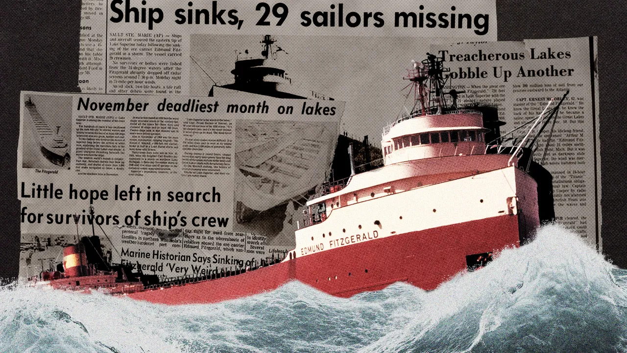 The 'Edmund Fitzgerald' Sank Half a Century Ago. We're Still Fascinated