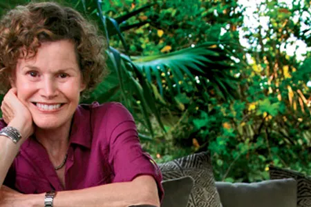 Author Judy Blume recently received the John P. McGovern Award from the Smithsonian Associates for her contributions to the American family.