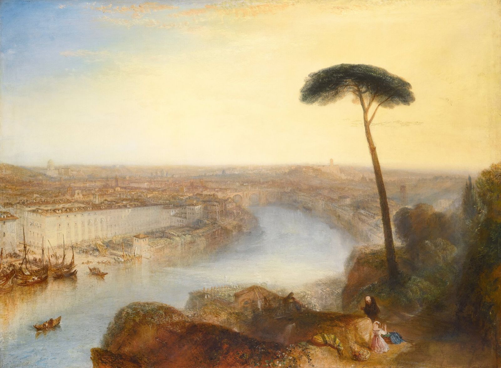 J.M.W. Turner Painted This Breathtaking Roman Landscape Nearly 200 Years Ago. If You Look Closely, You Can Still See His Fingerprints
