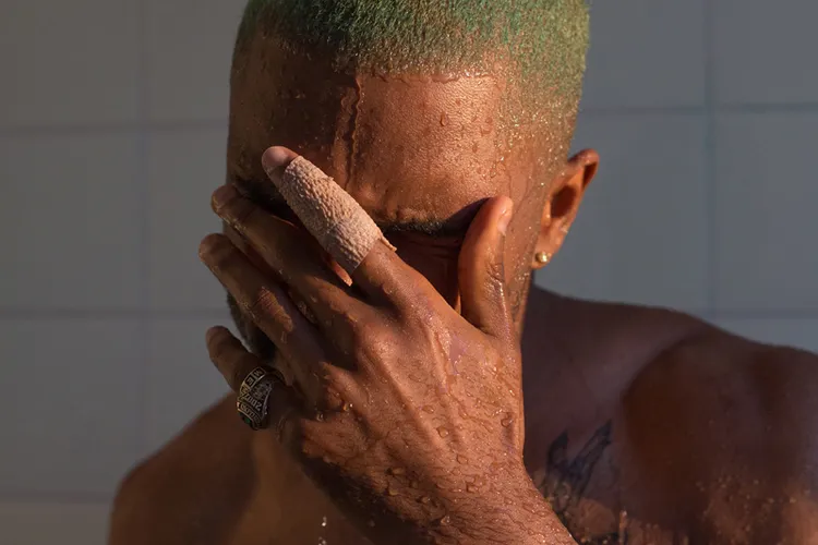 Frank Ocean in the shower