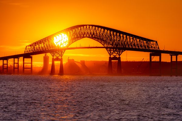 Sunset at Key Bridge thumbnail