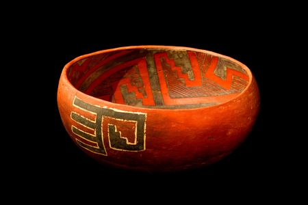 A bowl done in a style first seen around A.D. 1100 has “acid blooms” on its interior—imperfections suggesting that someone used modern soaps to clean the bowl up, possibly to fetch a higher price on the black market.