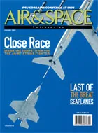 Cover of Airspace magazine issue from January 2003