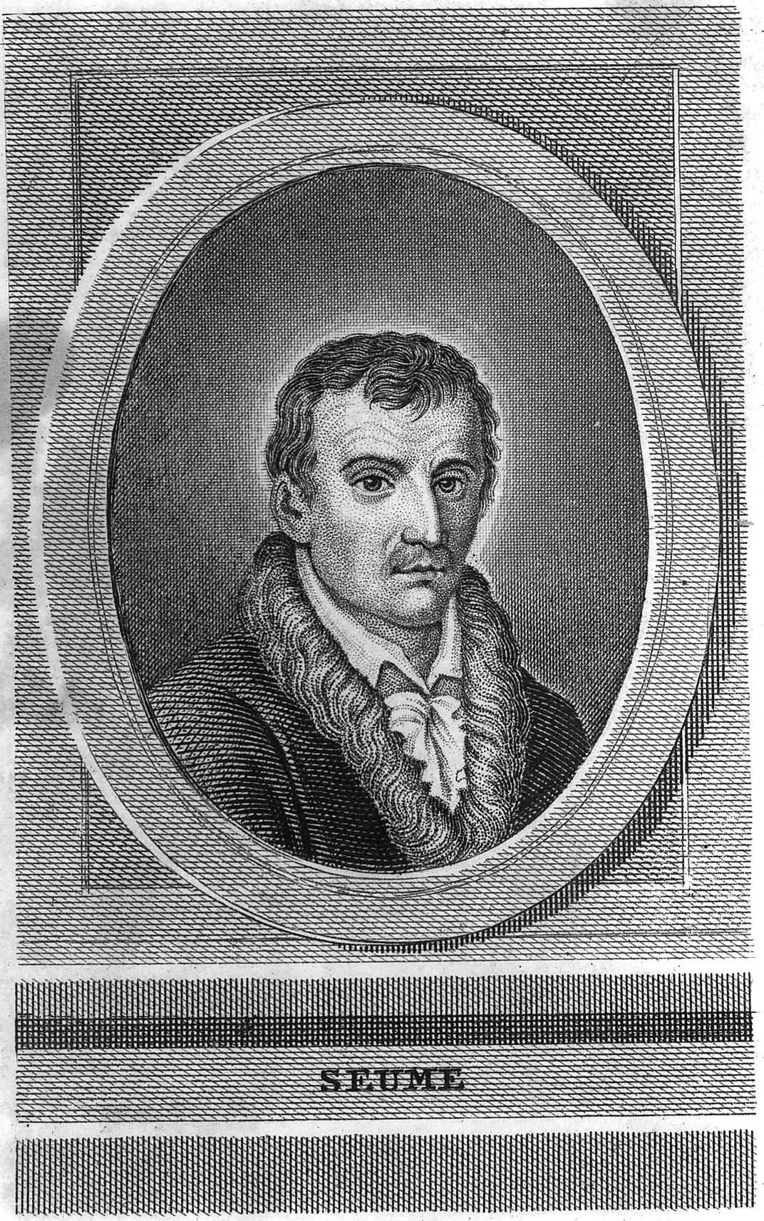 Johann Gottfried Seume, a German man who fought for the British during the American Revolution