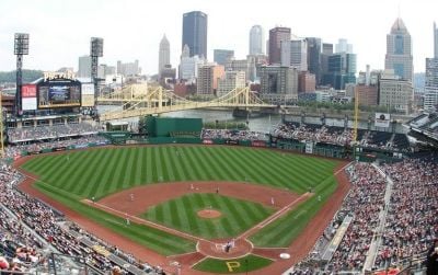 The Pittsburgh Pirates’ stadium, PNC Park, is one of the favorites in America and has become a strong tourist draw for ballpark fanatics.