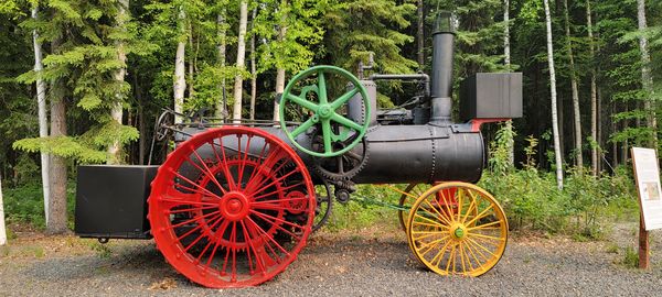 Alaskan steam engine tractor. thumbnail