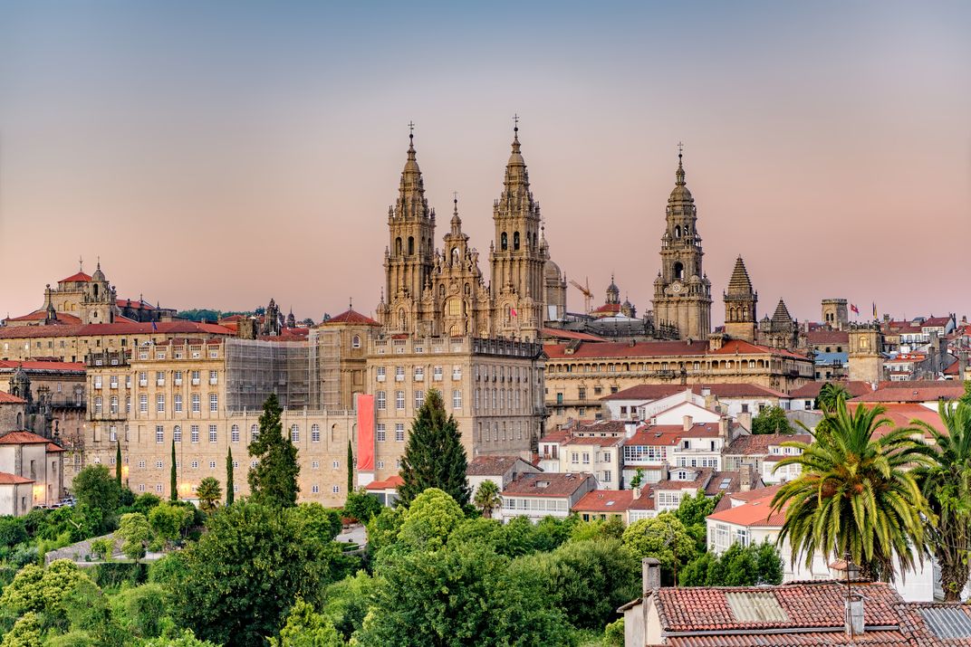 Santiago de Compostela and its cathedral
