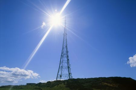 A TV tower on Burnt Island in Fife, Scotland, reaches just 410 feet -- but others of its kind top 2,000