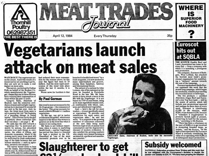Vege Burger Meat Trades Journal