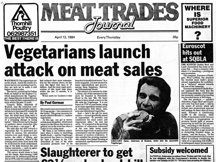 Vege Burger Meat Trades Journal