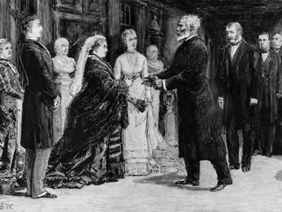 Josiah's audience with Queen Victoria on March 5, 1877