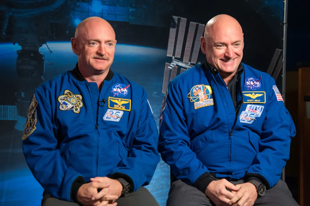 Scott and Mark Kelly