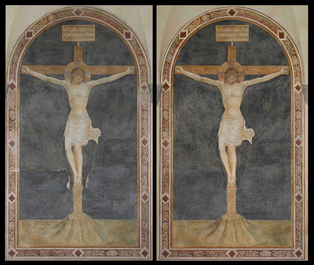 Fra Angelico’s Crucifixion restoration