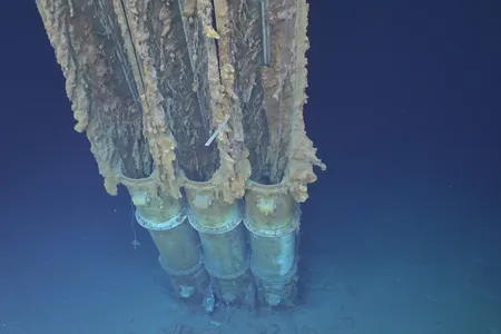 Sammy B torpedo tubes