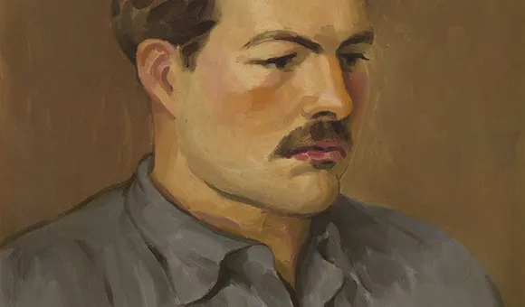 Ernest Hemingway / Henry Strater /  1930 / Private collection