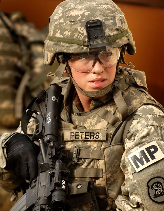 U.S. Army National Guard Sgt. Jennifer Peters