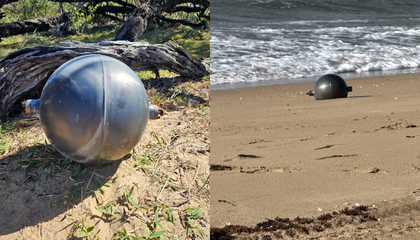 Mysterious spheres on Australian beach are likely rocket fuel vessels