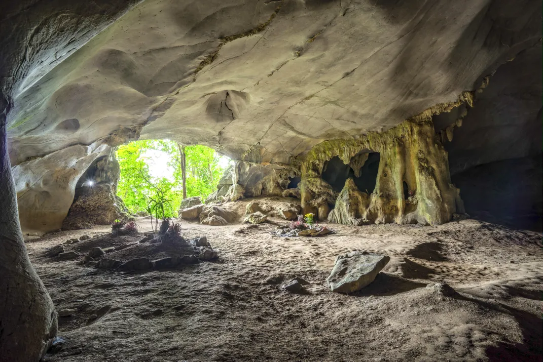 A cave in Cuc Phuong National Park