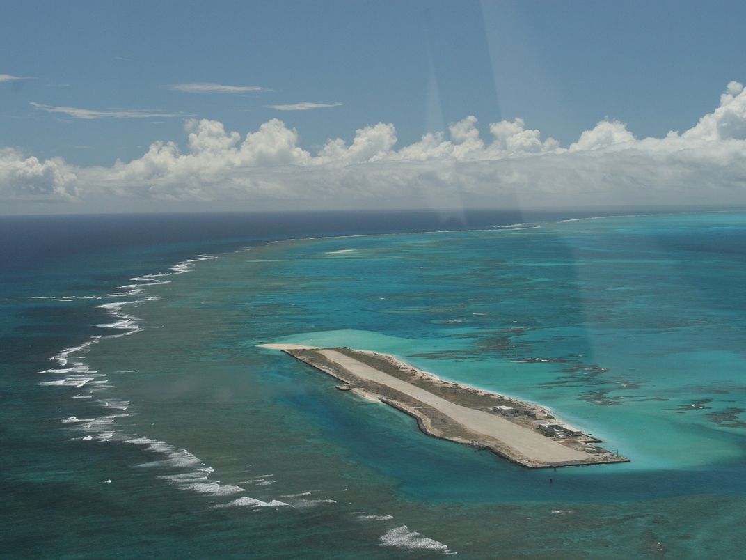 Aerial View of Tern Island