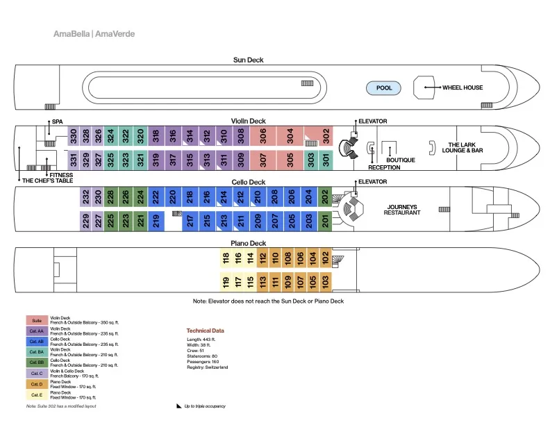 AmaBella deck plan image