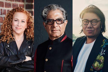 Jodi Picoult, Deepak Chopra, and Kevin Kwan are among the authors speaking at Smithsonian Associates Streaming programs this fall.

Photo left to right (Rainer Hosch, Michael-Allen, Jessica Chou)