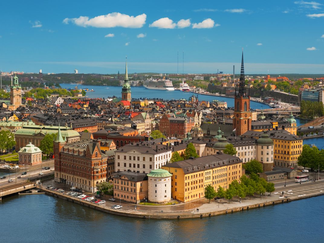 Panorama of Stockholm's Old Town