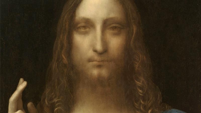 leonardo da vinci's painting of jesus