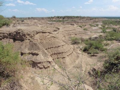 The remote Kibish Formation, in southern&nbsp;Ethiopia, features layered deposits more than 300 feet thick that have preserved many ancient human tools and remains.&nbsp;